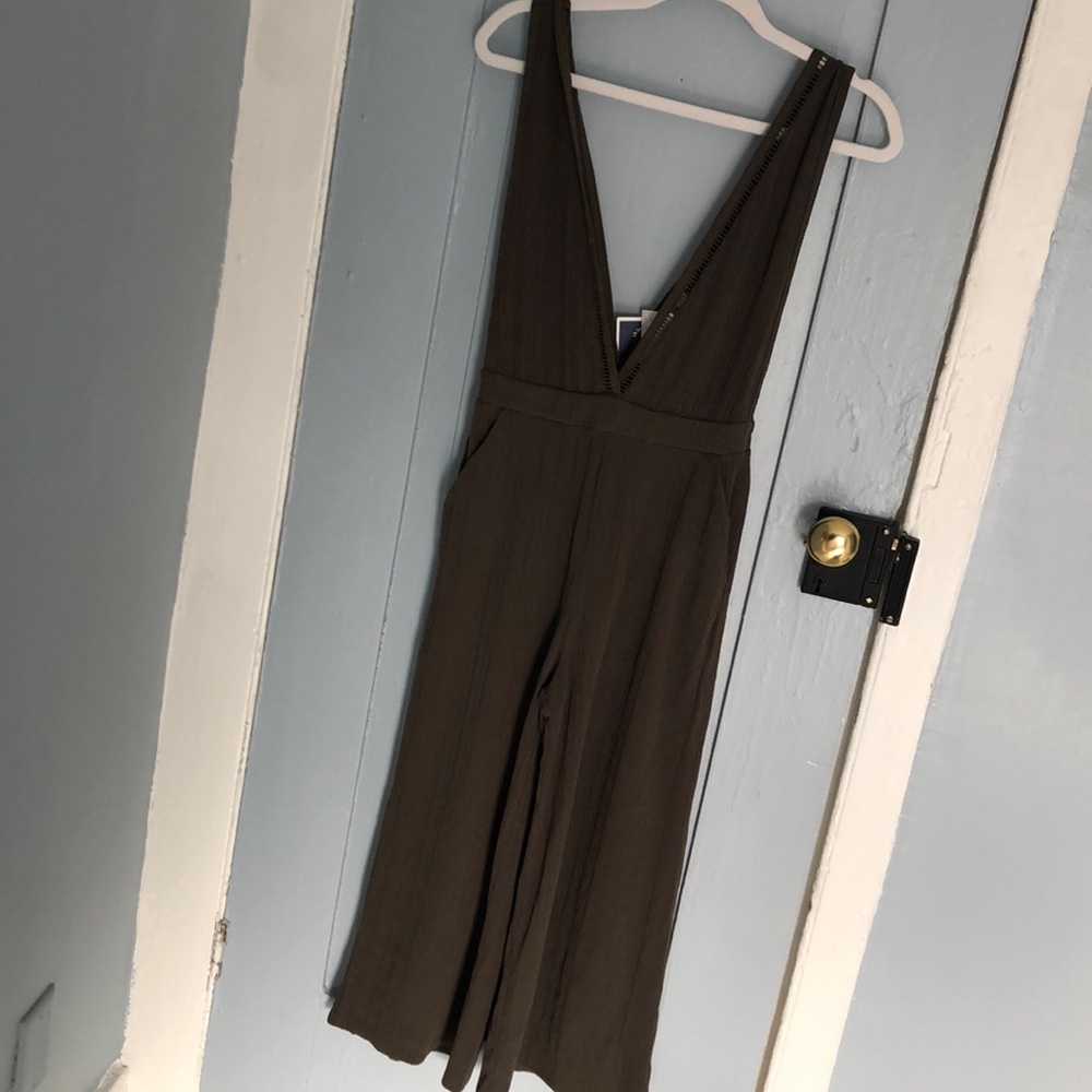 Olive Green Jumpsuit